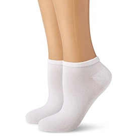 Camano Women's 3318 Socks, White (White 0001), 39/42 (Pack of 2), White (White 0001)
