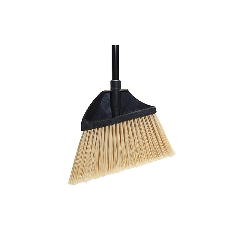 O'Cedar Commercial 91351 MaxiPlus Professional Angle Broom, Metal Handle, Flagged