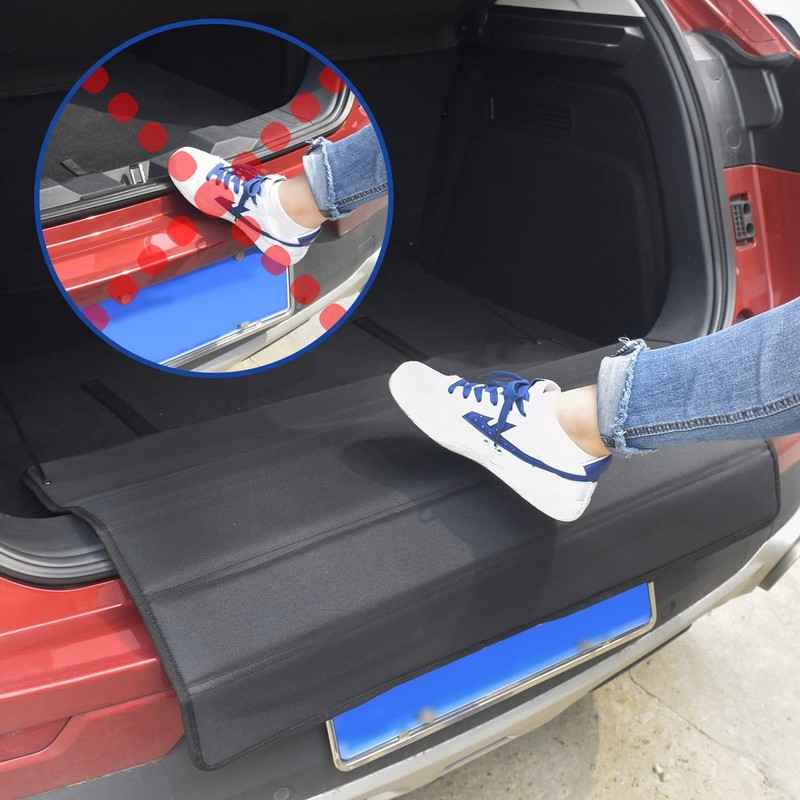 bangminda Car Bumper Protector For Dog, Pet Boot Liner Mat