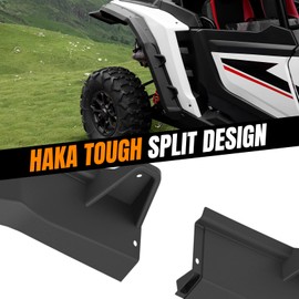 HAKA TOUGH Fender Flares for Polaris RZR XP 1000 Accessories 2024, XL Fender Flares for 2024 Polaris RZR XP 1000/XP 4 1000 Accessories, Full Coverage Mud Flaps Guards, Replace #2889133