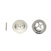 PF WaterWorks PF0972-BN Bathtub Drain Assembly (Drainshoe, Traditional Strainer &
