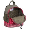 Lassig Kids Backpack Pre-School Kindergarten with chest strap, name badge