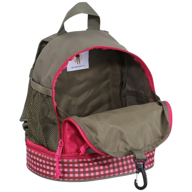 Lassig Kids Backpack Pre-School Kindergarten with chest strap, name badge