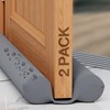 Home Intuition 36 inch Twin Door Draft Stopper for Bottom