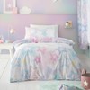 Catherine Lansfield Ombre Stars Reversible Single Duvet Cover Set with