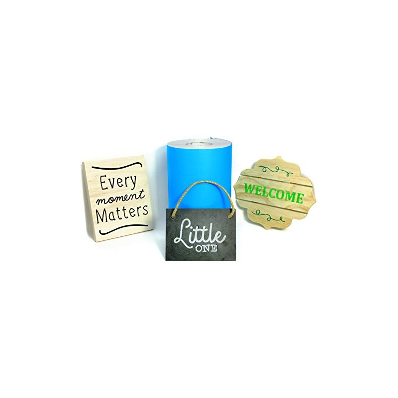 VViViD Blue Stencil Vinyl Masking Film with Anti-Bleed Technology (12"