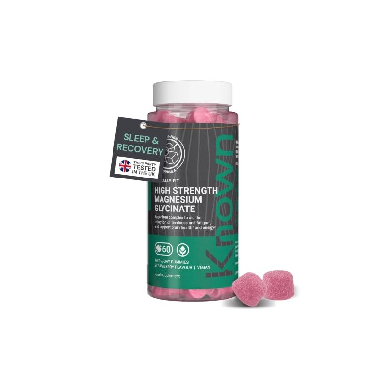 Known Magnesium Glycinate Gummies 1440mg – 1 Month Supply –