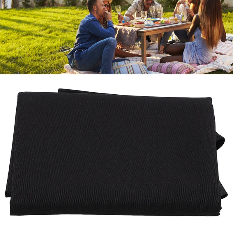 Beach Mat Portable Waterproof 900D Nylon Fabric Metal Holes Soft