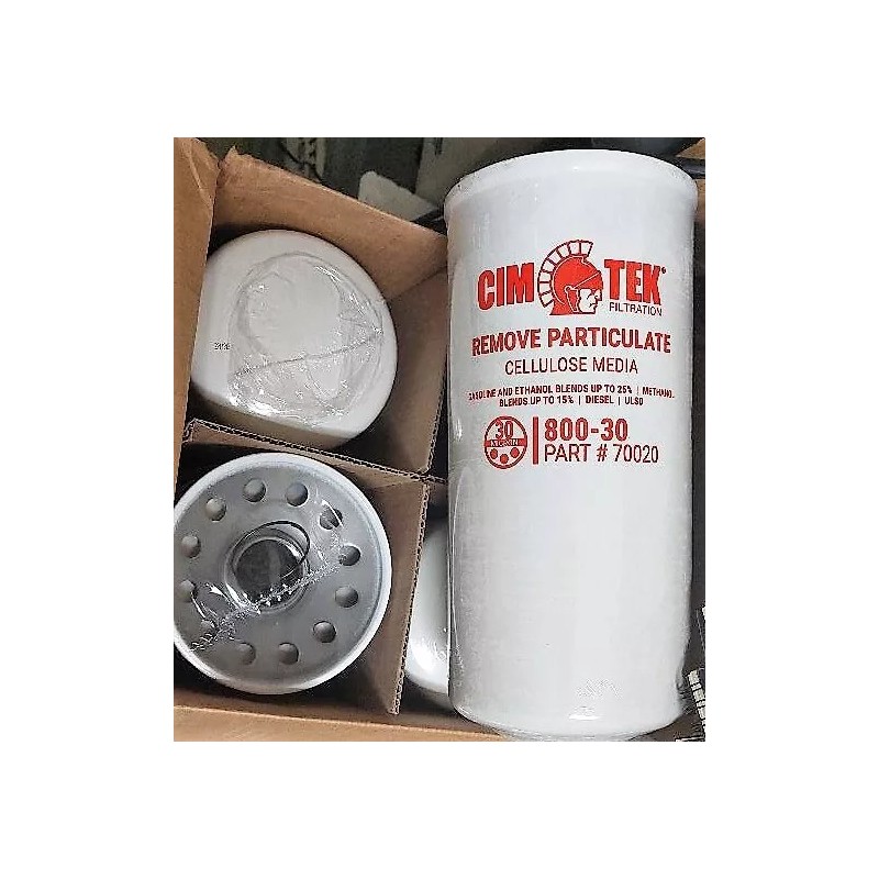 CEM TEK Cim-Tek 70020 800-30 Fuel Dispenser Filter 30 Micron
