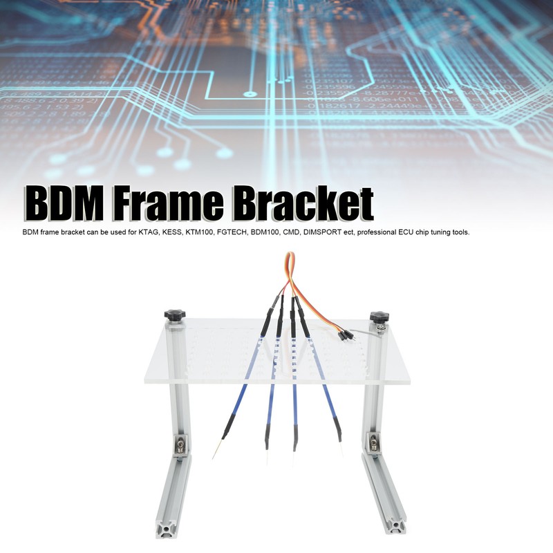 Silver LED BDM Frame Bracket Multifunction ECU Programming Tool with