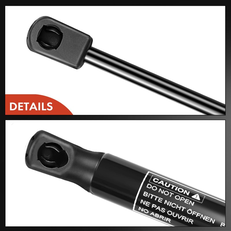 A-Premium Tailgate Rear Trunk Lift Supports Shock Struts Compatible with