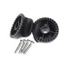 SEIWEI Canopy Accessories, Garden Swing Canopy Replacement Plastic Fittings for