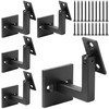 5 Pack Crystmetal 304 Stainless Steel Adjustable Swivel Handrail Bracket