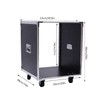 YIYIONCE 12U Portable Network Server Rack Rolling Network Rack Computer