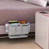 Frjjthchy Bedside Caddy Bedside Organizer,Bed Caddy with 11 Pockets and