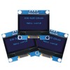 0.96 Inch OLED Display I2C Module Binghe 3 Pcs 0.96