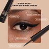 Stay Put Matte Liquid Eyeliner - Waterproof Liquid Eyeliner Pen,