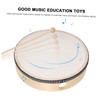BESPORTBLE 6pcs Percussion Drum Set Frame Hand Drums with Sticks