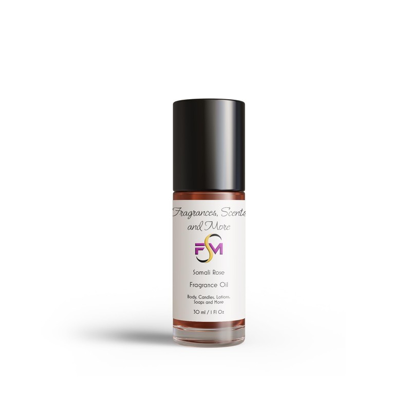 Somali Rose Fragrance Oil - 1 Fl Oz Glass Roll