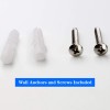 Gelme Nutri Shower Head Holder Wall Mounted, Screw Mounted Shower