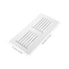 BESPORTBLE Sturdy Stainless Steel Louver Vent Grill Vent Cover for