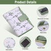 Lapensa Small Womens Wallet-soft Leather RFID Blocking Bifold Zipper Pocket