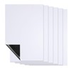 PATIKIL Magnetic Refrigerator Whiteboard Sheets Set of 6 12 x