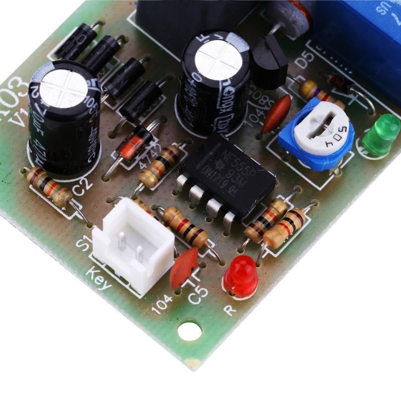 AC 220V Timer Delay Switch Module, Adjustable Timer for Input/Output