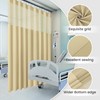 Phating Flame Retardant Hospital Curtains Room Divider,Grommet Cubicle Curtains Divider