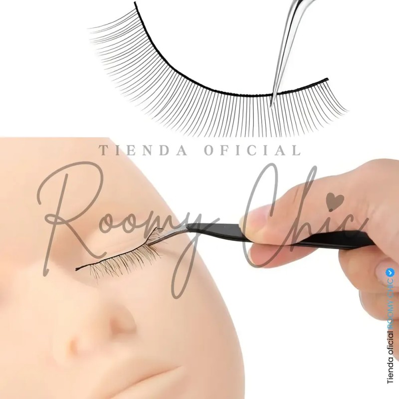 Maniquí Cabeza +pestañas Práctica,extensiones Pestañas