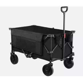 Wagon Folding Cart Collapsible Garden Beach Utility Outdoor Camping Sports