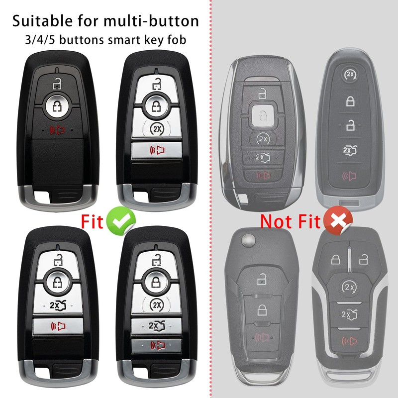 ZSPDACC Ford Key Fob Cover 2025 2022 2023 2024 2026