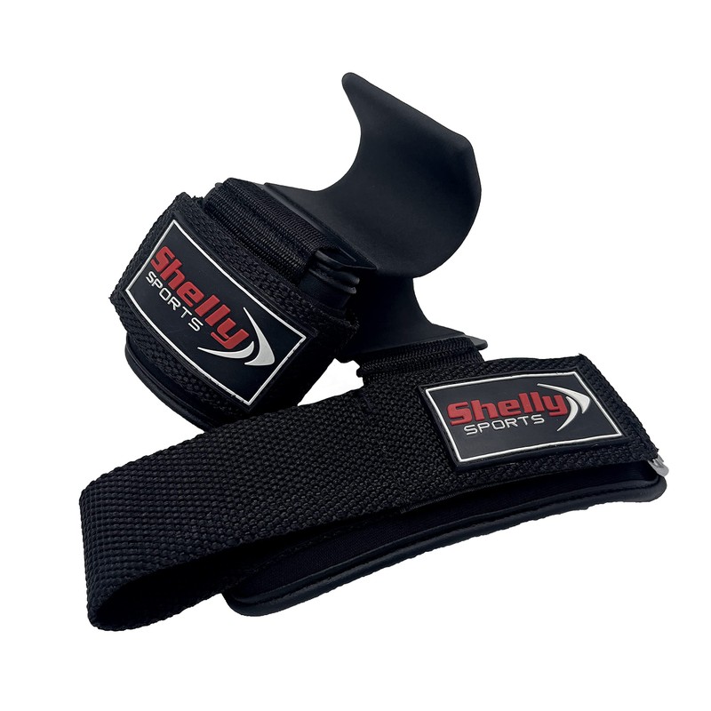 Shelly Weight Lifting Hooks Heavy Duty Lifting Straps for Pull