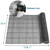 tonchean 3X10 Ft PVC Drainage Pool Mat for Deck Non-Slip