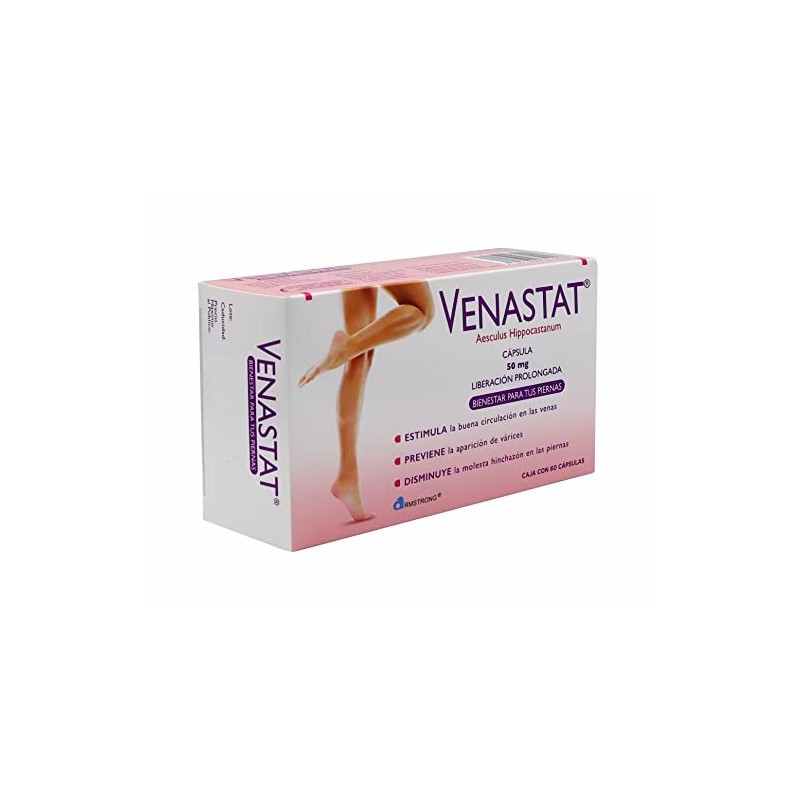 Venastat Cápsulas caja con 60 Piezas