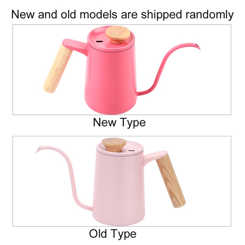 650ml Household 304 Stainless Steel Coffee Pot Hand Coffee Long