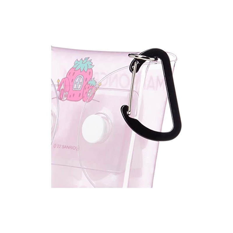 Clear Multi Case Strawberry House Sanrio Characters, Pink (SRIC-008)