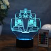 Optechvisual Formula 1 Night Light Lamp, Gift for Formal One