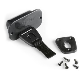 Rod Strap, Fishing Rods Hold Down Strap, Gunwale/Deck Mount Retractable Rod Tie-Down F14200, Self-Retracting Rod Strap(1 Pack)