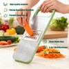 Vegetable Chopper, Salad Chopper with 6 Blades Multi-Functional, Adjustable Onion