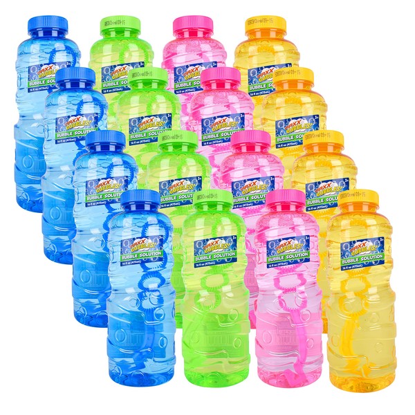 Sunny Days Entertainment Maxx Bubbles 16oz Bubble Bottle 12 Pack