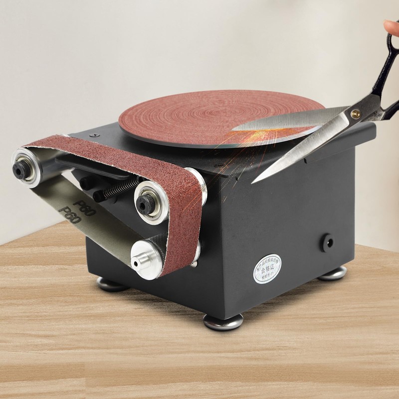 3 in 1 Mini Belt Disc Sander,6 Inch Sanding Disc
