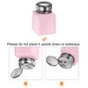 HARFINGTON 3pcs Solvent Alcohol Dispensers 120ml(4oz) Push Down Liquid Dispenser