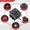 AC Motor Speed Controller Voltage Regulator 100V-110V-120V-220V Rheostat 15A 4000W