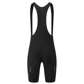 Souke Sports Cycling Bib Shorts Mens Padded with Phone Pockets for Men Breathable Quick Dry Cycle Shorts for Mountain Bike Bicycle Biking, Black L