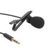 3.5mm Lavalier Lapel Microphone Clip on Hands Free Microphone for