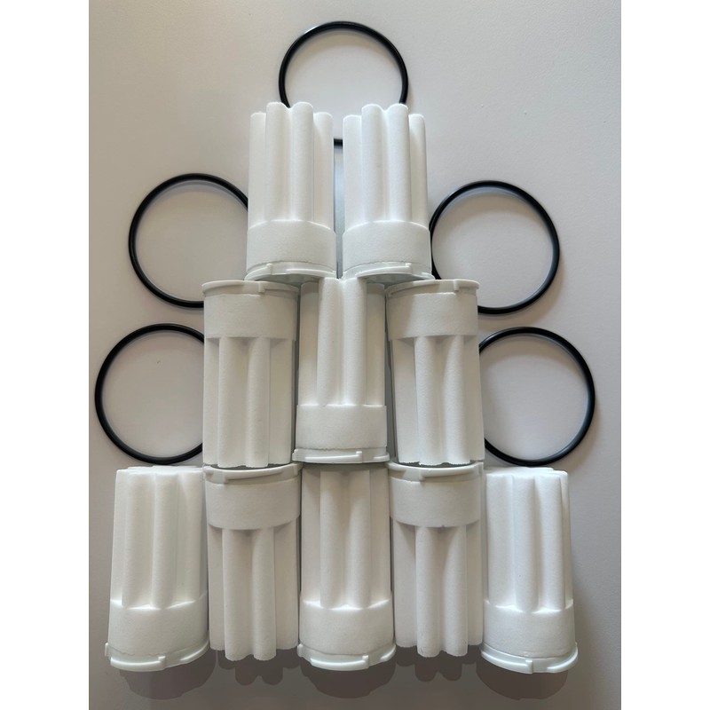 Heating Oil Filter 50-70 µm Sintered Plastic Filter Star-Shape Set