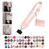 RENUIS Phone Strap with Zippered Pouch, Clip and Go, Adjustable