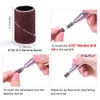 MelodySusie 100 pcs Professional Sanding Bands for nail drill, 180