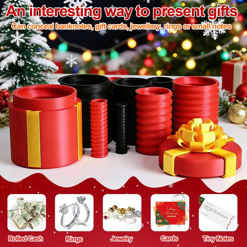 Prank Gift Box, Annoying Nested Screw Gift Box, 10 Layer